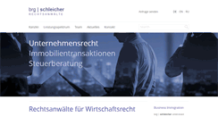 Desktop Screenshot of brg-recht.de